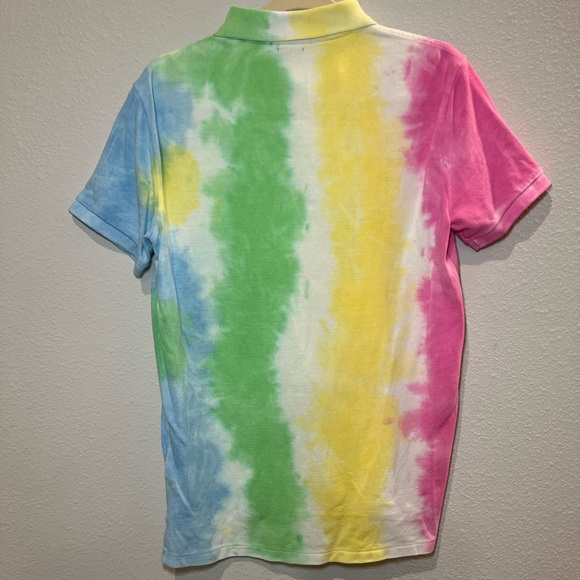Polo Ralph Lauren Men's Tie Dye Polo Shirt Size S - Picture 11 of 12